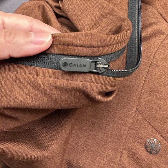 Gaiam Men's Fitness Slim Fit Hoodie Long Sleeve Zip Up Size XL EUC - Picture 3 of 7